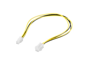 Goobay 51359, 0,4 m, P4 4-pin, P4 4-pin, Hanstik, Hunstik, Lige