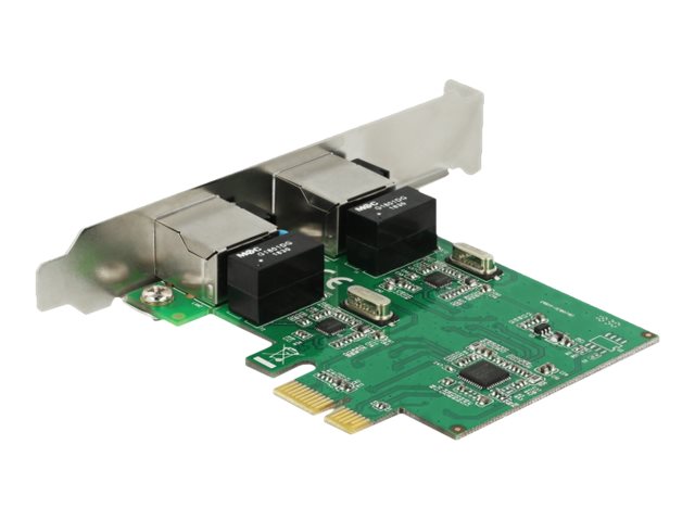 Delock Pci Express Card > 2 X Gigabit Lan - Netzwerkadapter - Pcie 1,1 Low-Profile - Gigabit Ethernet X 2 (89999)