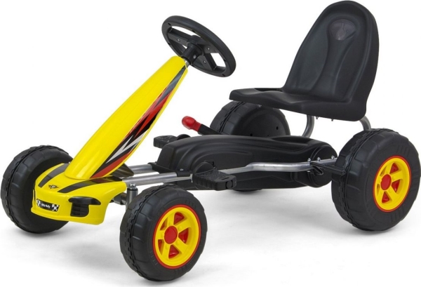 Milly Mally Pedal-Gokart Viper Gelb