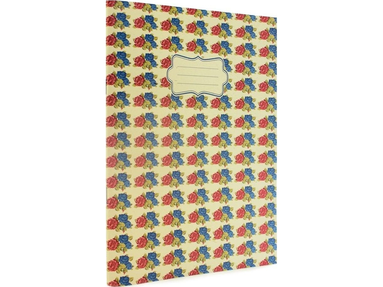 Vintage B Notebook A5/40K linjer gul