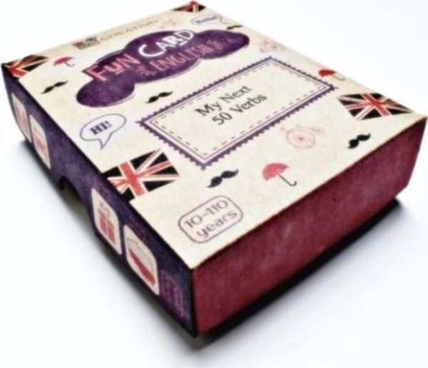 Creativo Fun Card English My Next 50 Verbs Creativo |