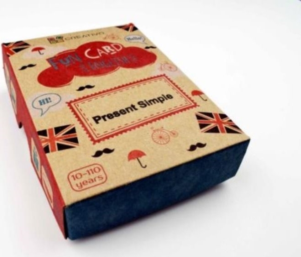 Creativo Fun Card English Present Simple Creativo |