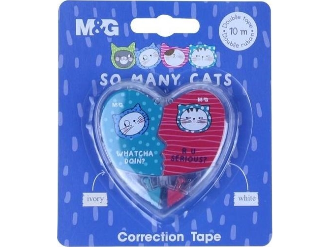 M&amp G So Many Cats tape concealer 5mx5mm 2stk M&amp G