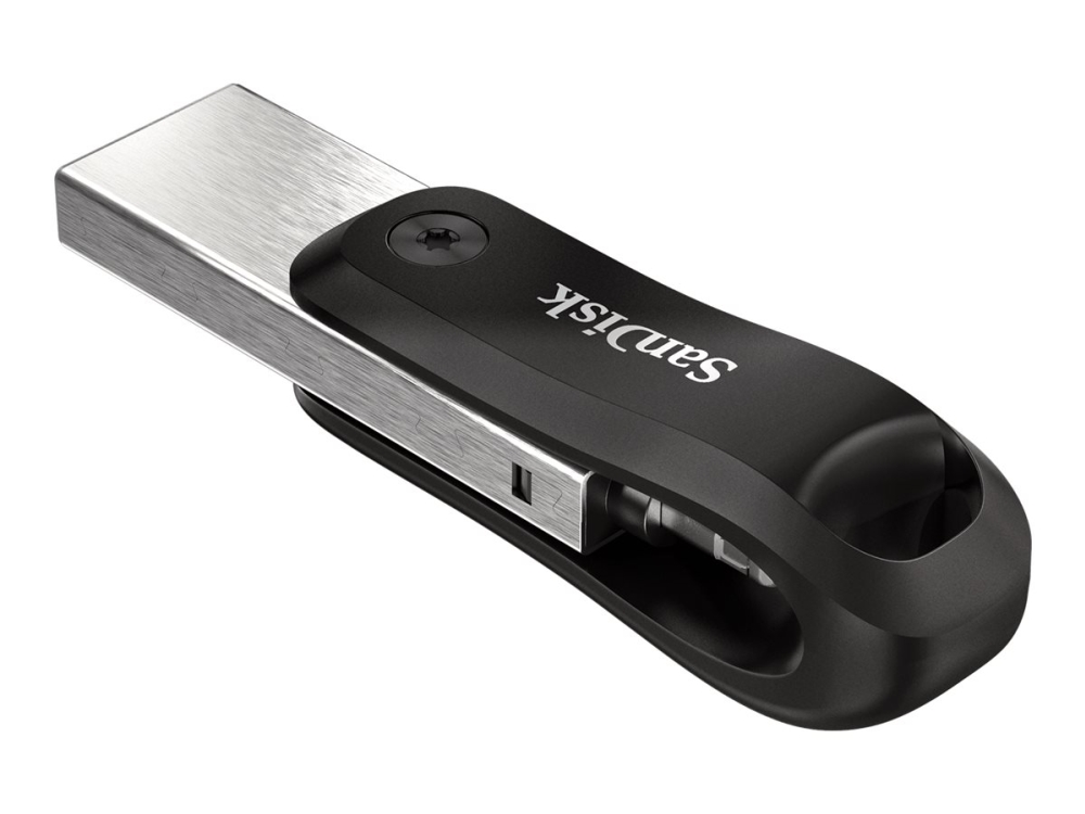 SanDisk iXpand Go - USB flash-enhet - 128 GB - USB 3.0 / Lightning