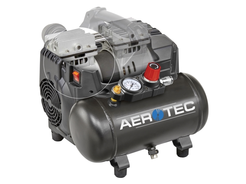 Aerotec Supersil 6 Druckluftkompressor 6 L 8 Bar