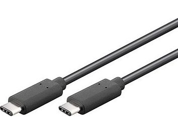 Premiumcord Usb-C/Male - Usb-C/Male, Černý, 0,5M