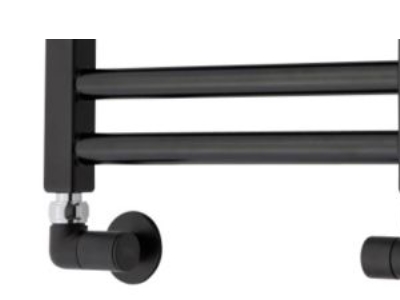 Tvs Ventilsatz 150 Schwarz - 1/2 Manueller Ventilsatz Inkl. Rohrdeckel