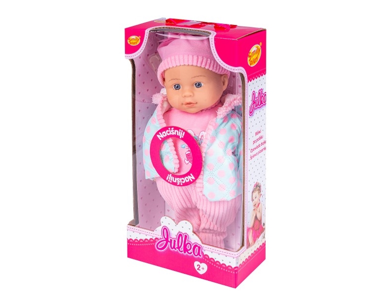 Smily Play Puppe Baby In Kurzem Kleidchen