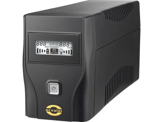 Orvaldi Vps 800, Interaktivt Indgangsstik, 0,8 Kva, 480 W, Reiner Sinus, 220 V, 240 V