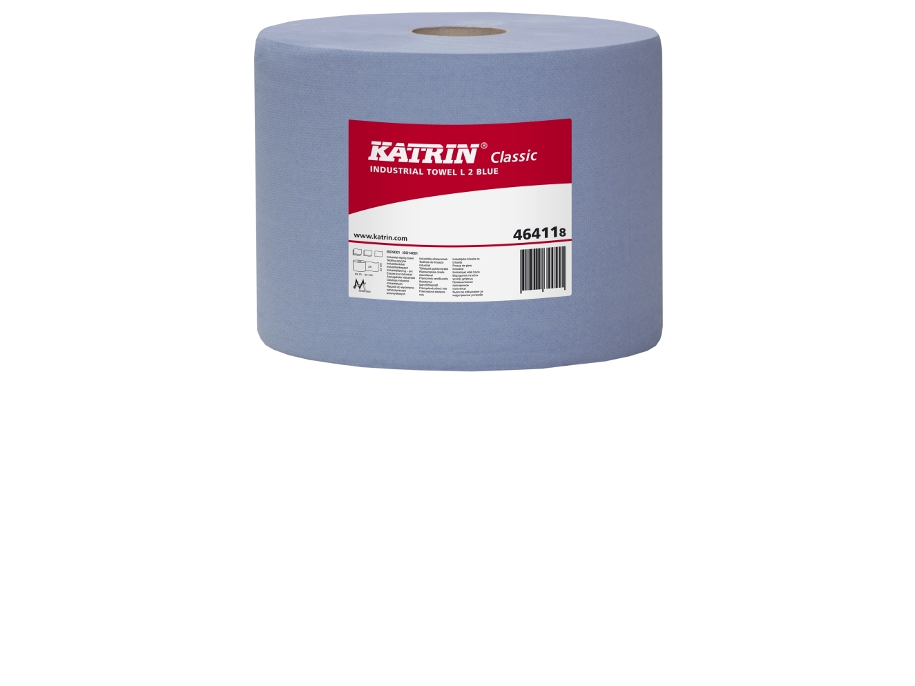 Katrin 464262, 38 x 38 cm, Blå | Rengöring - Avtorkning - Hushållspapper | GameStuff