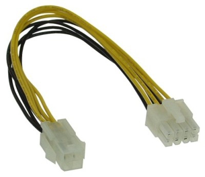 Inline 26633, 4-Polet, 8-Polet, 0,2 M, Hunstik, Hanstik, Flerfarvet