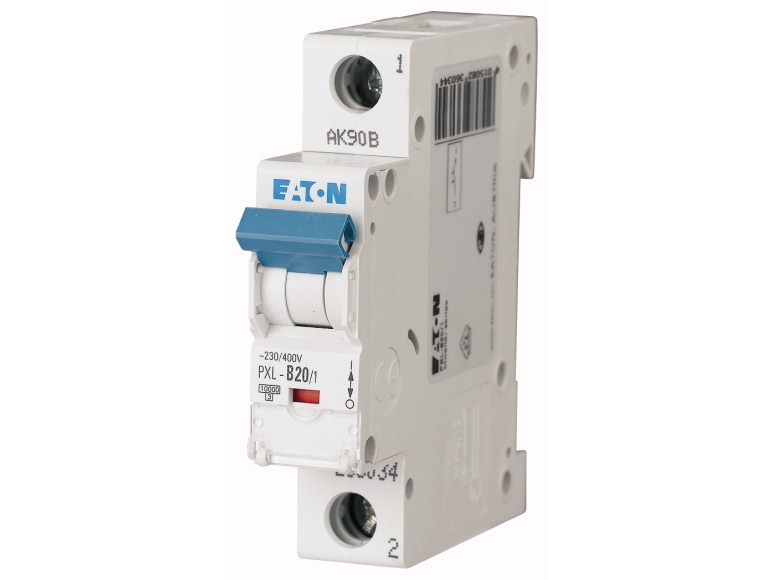 Eaton Pxl-B20/1, Miniature Strømafbryder, 10000 A, Ip20