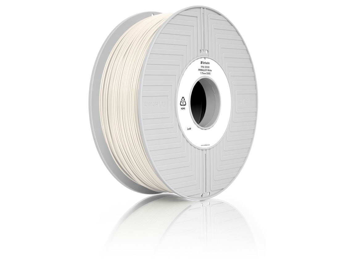 Verbatim Primalloy - Hvid - 500 G - Tpe-Filament (3D)