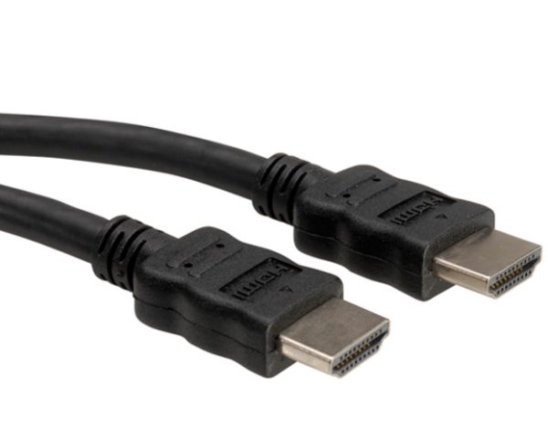 Roline 11.04.5731, 1 M, Hdmi Type A (Standard), Hdmi Type A (Standard), 1920 X 1080 Pixel, 3D, Sort