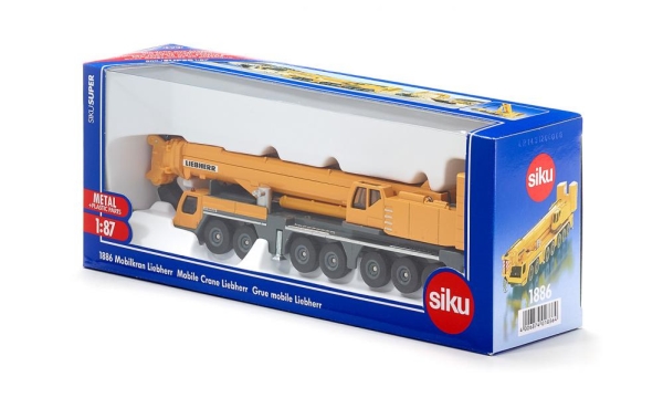 Siku 1886 - Mobile Crane Liebherr - Kran Legetøj - 1:87