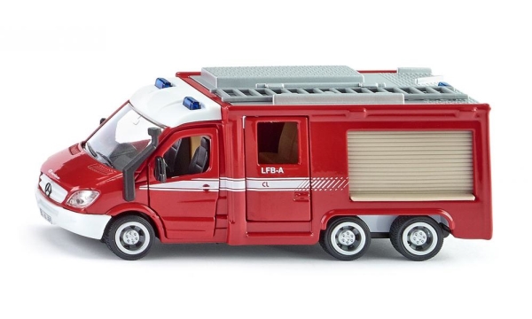 Siku 2113 - Mercedes-benz Sprinter 6x6 Brandbil Legetøj - 1:50