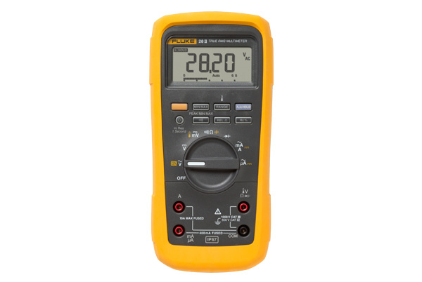 Fluke 28 II, LCD, Batteri, AA, 1,5 V, 100 mm, 63,5 mm | EL Artiklar - Verktyg för EL - Test- och kontrollutrustning | GameStuff