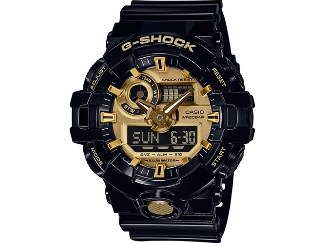 Casio G-Shock GA-710, Vandfast, Kvarts