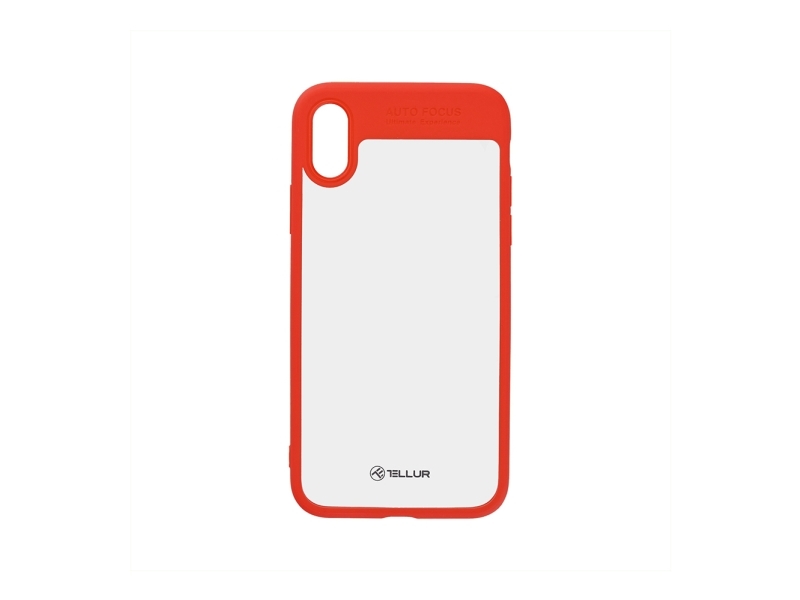 Tellur Tll121623, Cover, Apple, Iphone X, 14,7 Cm (5.8"), Rød, Transparent