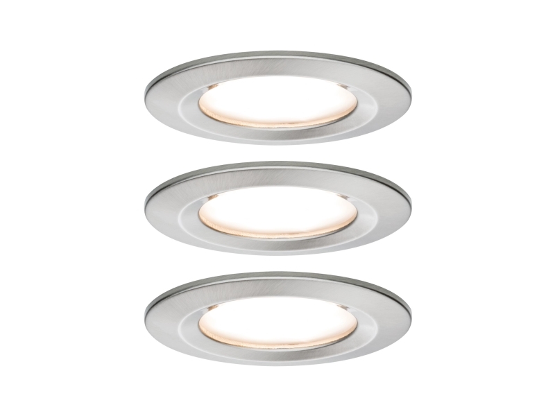 Paulmann 934.58, 3 pære(r ), LED, 19,5 W, 650 lm, Metallic