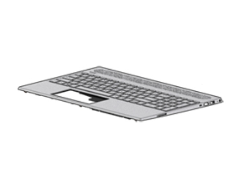 Hp L35339-A41, Gehäuse-Unterteil+Tastatur, Belgisch, Tastatur Mit Hintergrundbeleuchtung, Hp, Pavilion 15