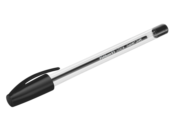 Pelikan 601450, Clips, Clip-On Udtrækkelig Kuglepen, Sort, 50 Stk