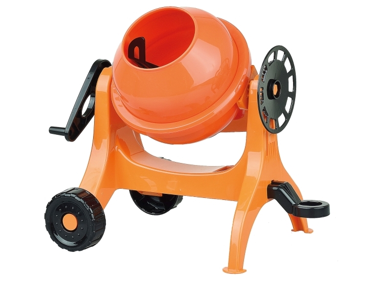 Lena 05010 Trailer Concrete Mixer 2 År Acrylonitrilbutadienstyren Sort Orange