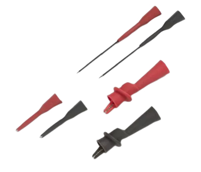 Fluke TP920, Test sonde, Sort, Rød, CAT III, 300 V, 3 A, 6 stk