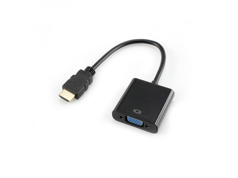 Sbox Ad.Hdmi-Vga, Hdmi Type A (Standard), Vga (D-Sub), Hanstik, Hunstik, Lige, Lige