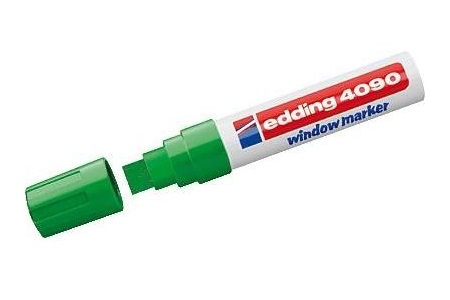 Edding 4090, Grøn, Blok, 5 Stk