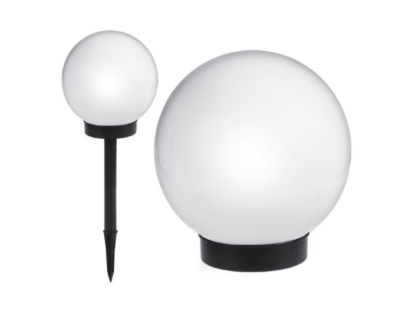 Greenblue 46572, Udendørs Piedestal/Postbelysning, Sort, Hvid, Ip44, Camping, Have, Gulvmontering, Led