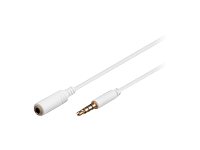 Microconnect - Forlængerkabel Til Audio - Mini-Phone Stereo 3.5 Mm Hun Til Mini-Phone Stereo 3.5 Mm Han - 5 M