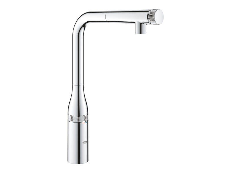 GROHE Essence Smart Control, Öppnas utåt, Krom, Digital, Single, Typ L, 140° | VVS Artiklar - Kök - Köksblandare | GameStuff
