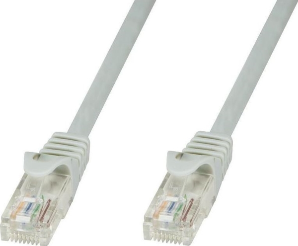 Techly Icoc Cca5u-030T, 3 M, Cat5e, U/Utp (Utp), Rj-45, Rj-45, Grau
