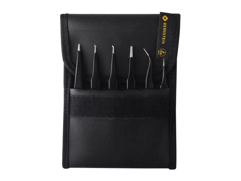 Bernstein 5-060, Rostfritt stål, Svart, Rostfritt stål, Platt, Böjt, Rak, 6 styck, 130 mm | Verktyg & Verkstad - Handverktyg - Övriga handverktyg | GameStuff