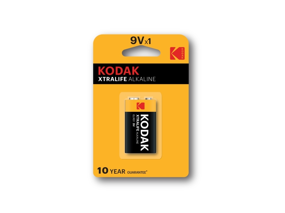 Kodak Xtralife - Batteri - alkaliskt | EL Artiklar - Batteri - 9V batterier | GameStuff