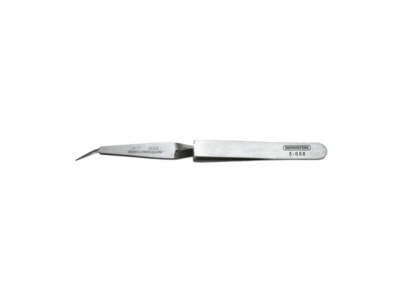 Bernstein 5-058, Rustfrit Stål, Rustfrit Stål, Tilspidset, Buet, 13 G, 120 Mm