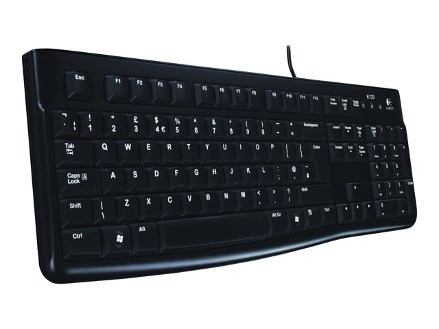Logitech K120 - Tangentbord - USB - brittisk | Datorer & Surfplattor - Datorer - tillbehör - Tangentbord | GameStuff