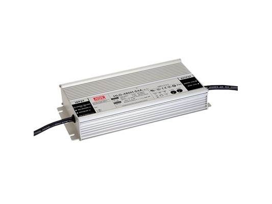 MEAN WELL HLG-480H-54A, 480 W, IP20, 90 - 305 V, 54 V, 125 mm, 262 mm | EL Artiklar - Motorer, Spänningsreglering, Övervakning - Transformator | GameStuff