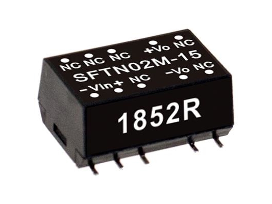 Mean Well Sftn02m-05, 10,8 - 13,2 V, 2 W, 5 V, 0,4 A, Rohs, 15,2 Mm