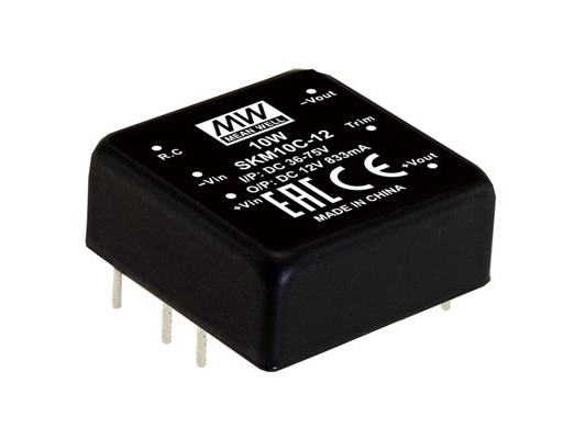 MEAN WELL SKM10B-05, 18 - 36 V, 10 W, 5 V, 2 A, RoHS, 18 g