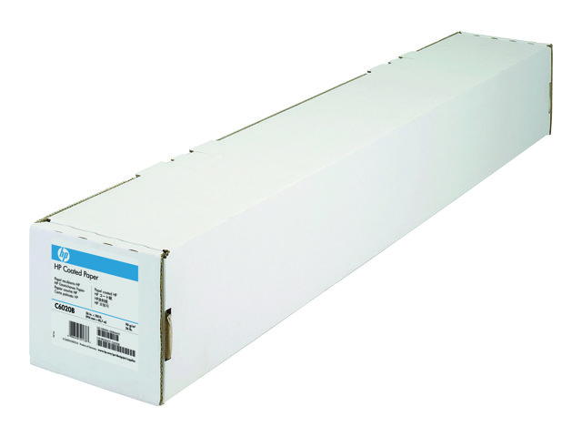 Hp - Beschichtet - Rolle (137,2 Cm X 45,7 M) - 98,5 G/M² - Papier - Für Designjet 3000, 3500, 3800, 5000, 5100, 5500, L26500, Z6100, Z6200, Z6600, Z6