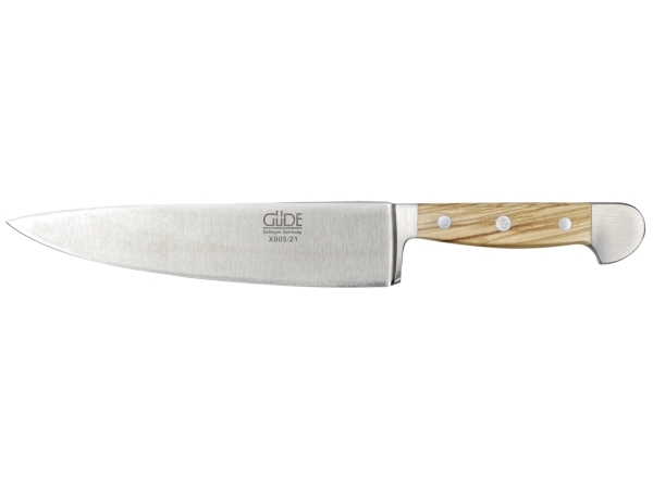 Güde X805/21 Kochmesser Alpha-Olive Serie Klingenlänge: 21 Cm Olivenholz (X805/21)