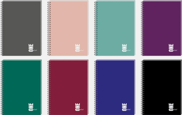 Interdruk Notesbog/Kradsehæfte A5/100K Ternet Uv One Color (5 Stk)