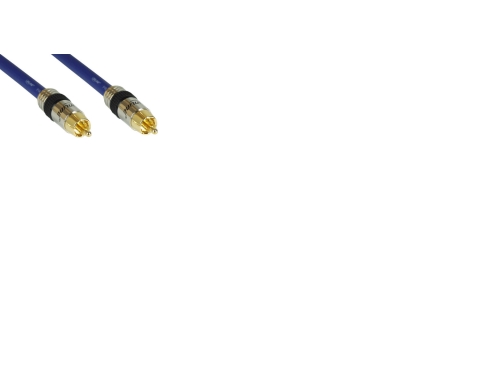 Inline 89810P, Rca, Rca, 10 M, Blå