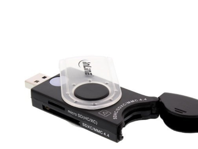 Inline 4043718213924, Mmc, Mmc Mobile, Mmc+, Microsd (Transflash), Microsdhc, Microsdxc, Sd, Sdhc, Sdxc, Sort, 5000 Mbit/S, Usb 3.2 Gen 1 (3.1 Gen 1)