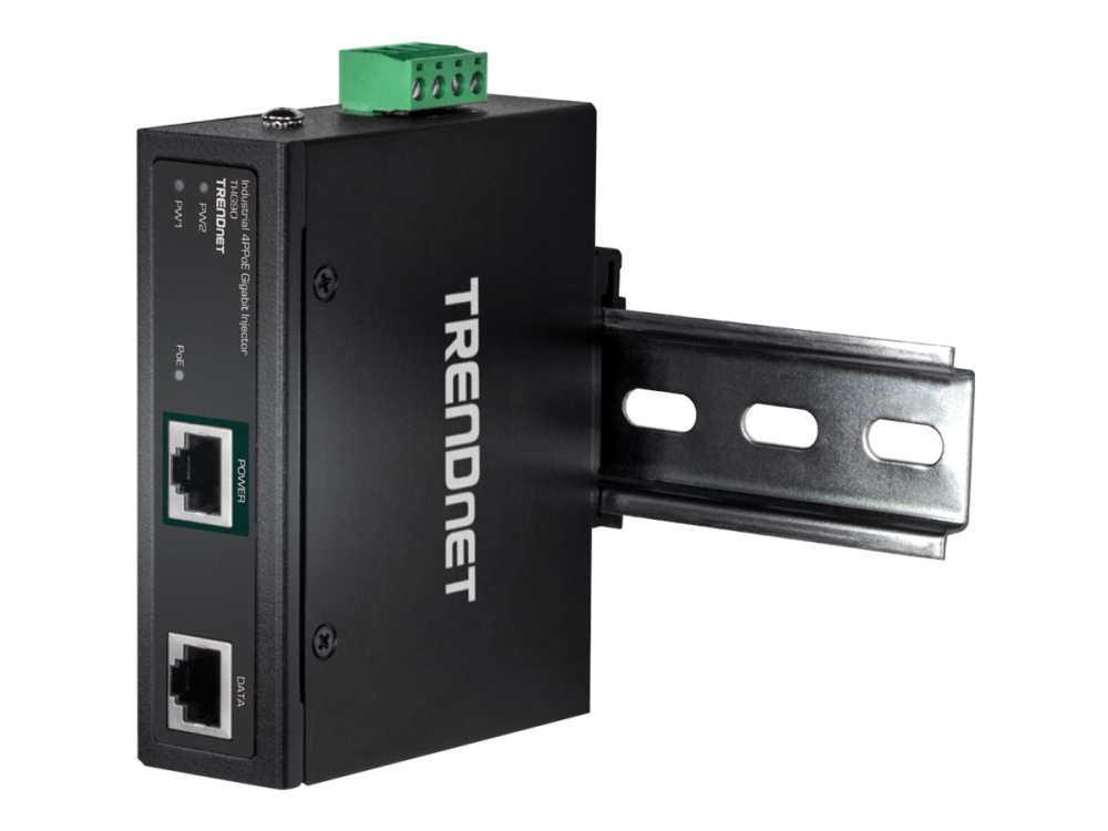 TRENDnet TI-IG90 - Hardened Industrial - strömtillförsel (kan monteras på DIN-skena) - DC 52 - 56 V - 90 Watt - utgångskontakter: 1 - TAA-kompatibel | Datortillbehör - Nätverk - Övriga tillbehör | GameStuff