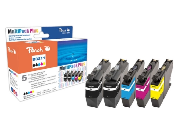 Peach Pi500-274, 9,6 Ml, 8,7 Ml, 440 Seiten, 755 Seiten, 5 Stück(E), Multipack