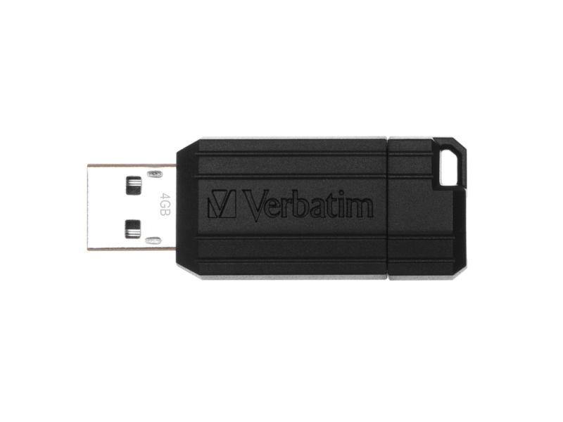 Verbatim Pinstripe Usb-Laufwerk - Usb-Flashlaufwerk - 4 Gb - Usb 2.0 - Sortiert
