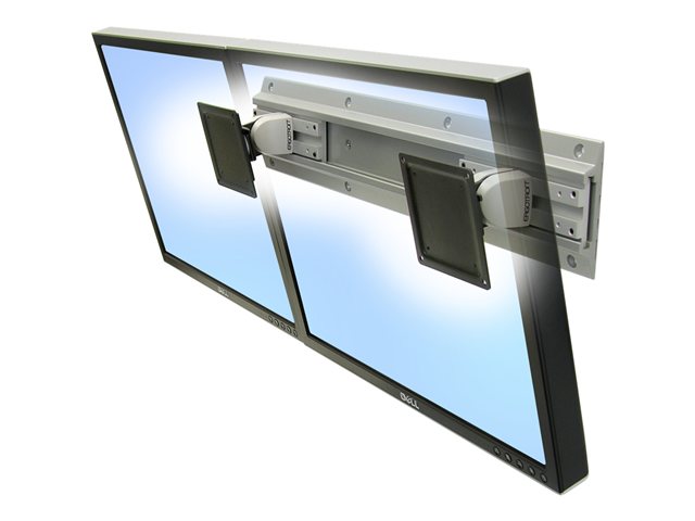 Ergotron Neo-Flex Dual Monitor Wall Mount, 22,7 Kg, 61 Cm (24"), 75 X 75 Mm, 100 X 100 Mm, Silber